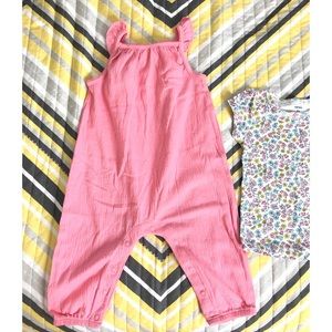 Carter’s Baby Girl Bodysuit & shirt 9 months